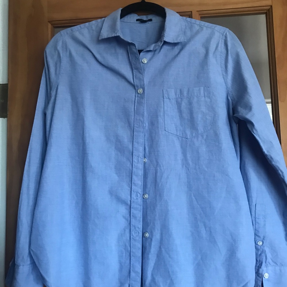 Ladies long-sleeve cotton top